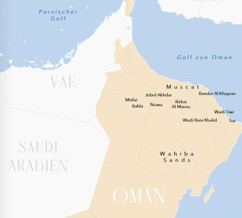 maps oman magic